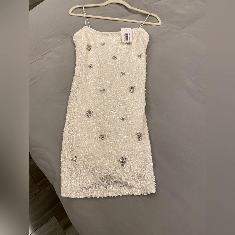 Bond 73 beaded sequin dress small